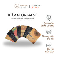 [HL] Thảm chùi chân thấm nước, thảm nhựa gai mít chống trơn trượt không thoát nước