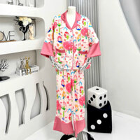 HL61 (40-95kg ) PIJAMA FORM CÁNH DƠI TAY LỠ-  QUẦN DÀI - Kèm cột tóc