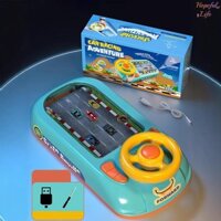 [Hls] Đồ chơi vô lăng ô tô đua xe, Vô lăng ô tô phiêu lưu đua xe, Trình mô phỏng lái xe vui vẻ Steer cho trẻ em, Đồ chơi vô lăng mới