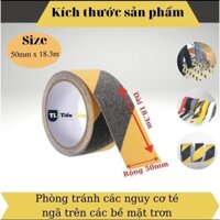 [HLStore] Băng dính chống trượt cầu thang mặt nhám cát.Khổ 5cm x 18,3m.Siêu bám chống trượt
