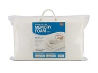 HLW111 – Gối Memory foam 50D hình cong 500*300*100mm – trọng lượng 550g – White