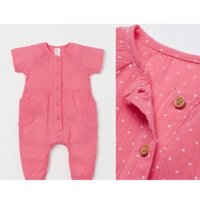 [HM auth] Bộ jumpsuit bé gái HM uk