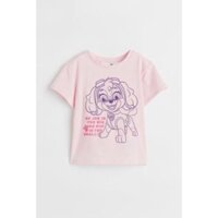 (H&M CHÍNH HÃNG) Áo chó cứu hộ hồng bé gái