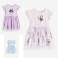 (H&M CHÍNH HÃNG) váy công chúa elsa bé gái