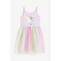 (H&M CHÍNH HÃNG) Váy Elsa hai dây cầu vồng bé gái cực xinh