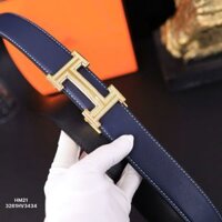 HM21 Dây Lưng Nam, Thắt Lưng Nam Da Bò Thật Cao Cấp Hermes