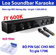 Dàn Karaoke Soundbar Bluetooth JY TVS 600K