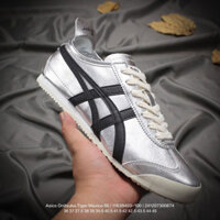 Hmon onitsuka Tiger Mexico 66 Giày trượt ván nam và nữ Giày thể thao cổ điển bằng da cổ điển