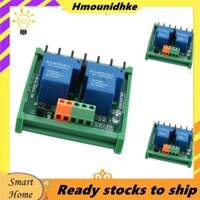 [Hmou] Mô-đun rơle kích hoạt mức cao và thấp 2 kênh 30A Điều khiển tự động hóa PLC tại nhà thông minh