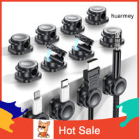 Hmy 8 Chiếc Cáp Tổ Chức Kẹp Để Bàn Cáp Kẹp Lò Xo Cáp Quản Lý Kẹp Đầu Giường Điện Thoại Dây Sạc Khe Cắm Dây Dính Sắp Xếp