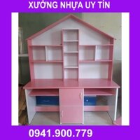 [HN] Bàn học đôi bằng nhựa Đài Loan cho 2 bé BH03