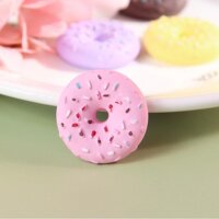 HN  Charm bánh donut rắc cốm đường cho các bạn trang trí vỏ ốp điện thoại, nhà búp bê, DIY - số 2