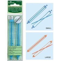 (HN) CROWN Bộ dụng cụ đánh dấu dòng đan Clover Double Open Stitch Holder Set - Art 55-230