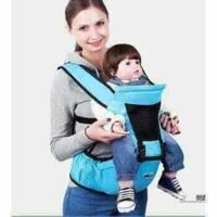 HN Địu em bé 4 tư thế có đỡ cổ (có ghế chống gù cho bé) điệu trẻ em