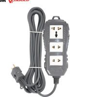 [HN-Freeship]Ổ cắm chịu tải 8000W VINAKIP 2-3- 4 ngả liền dây lõi sứ 3 mét 5 mét