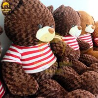 (HN) Gấu Teddy cao cấp 1m2 mặc áo len