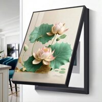 [HN] Khung tranh Decor che tủ điện Aptomat, bảng điện, hộp kỹ thuật điện, cầu giao... D1