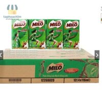 [HN] Thùng 48 hộp sữa Milo uống có đường loại 110/180ml TapHoaChim