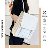 (HN13) Balo Nữ Chất Liệu Da Cao Cấp, Họa Tiết Trẻ Trung, Nhiều Màu Sắc, Phong Cách Nhật Bản, Balo Học Sinh Nhiều Ngăn