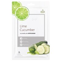 Hnb Mặt Nạ Hnb My Healthy Skin Detox Mask Lime & Cucumber Dưỡng Da Chiết Xuất Dưa Leo & Chanh Tươi 20ml/21g