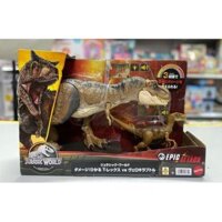 HNY82 Khủng long Jurassic World Damage Hikaru T-Rex & Velociraptor