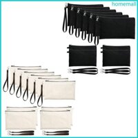 Ho 10 Chiếc Trống Thăng Hoa-Bag 8x5Inch Truyền Nhiệt In Khoảng Trống Túi Cho DIY Tùy Chỉnh Trang Điểm Túi Handmade