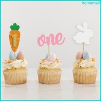 Ho 48 Chiếc Bánh Thỏ Toppers Hình Thỏ Phục Sinh Cho Bé Trai Bé Gái Tiệc Sinh Nhật