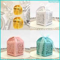 Ho Bao bì Hộp kẹo cho bánh ngọt Đám cưới Lễ rửa tội Bánh quy Hộp đóng gói 5x5x8cm