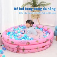 Hồ bơi cho bé phao bơi cho bé 1 tuổi bể bơi cho bé chống trượt bể bơi trẻ em bóng hình tròn 3 tầng