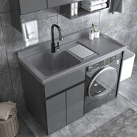 Hồ Bơi Đồng Hành Nhôm Không Gian Đài Loan Kết Hợp Với Bàn Giặt Tủ Máy Giặt Tích Hợp Tủ Giặt Lồng Giặt Ban Công Có Thể Đặ