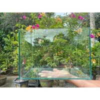Hồ cá, bể cảnh thủy sinh để bàn (D35XR25XH25), mài vi tính cực kỳ an toàn và siêu đẹp