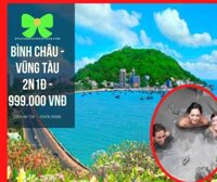 hồ chí minh e-vuocher tuor du lịch trọn gói Bình Châu Hồ  Cốc Vũng Tàu VŨNG TÀU 2N1D giá chỉ 999.000 VNĐ