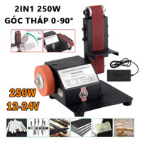 【Hồ Chí Minh】Máy mài băng, máy mài cạnh, máy đánh bóng mini DIY, phụ kiện máy mài băng, máy cưa, băng mài
