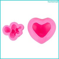 Ho Cloud Hình Trái Tim Khuôn Silicon Xà Phòng Fondant Bánh Khuôn Làm Cho DIY Chocolate Kẹo Trang Trí Dụng Cụ Nướng Bánh