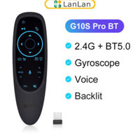 Ho Điều khiển từ xa bằng giọng nói thông minh Chuột bay không dây 2.4g G10 G10s Pro Con quay hồi chuyển Ir Học tập Tương thích cho Tv Android