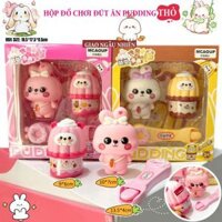 Hồ Đồ Chơi Đút Thức Ăn Cho Thỏ Đồ Ăn Pudding Mô Phỏng Đồ Ăn Cho Bé