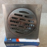 Hố ga thoát sàn Đ&M Inox 304, phễu thoát nước chống hôi  12x12cm