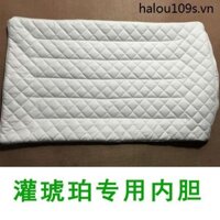 Hộ Gia Đình Làm Đầy Hổ Phách Gối Lót Bao Đổ Sáp Ong Gối Lót Bao Cassia Hạt Gối Đệm Gối Cao Gối Lót Bao