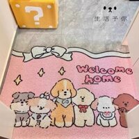 Hộ Gia Đình Lối Vào Thảm Cửa Lối Vào Thảm Có Thể Cắt Và Cạo Đất Loại Bỏ Thảm Chân Gia Đình