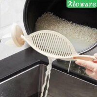 Hộ Gia Đình Máy Giặt Cơm Lưới Mịn Rửa Sàng Hộp Đựng Có Lỗ Rửa Cơm Lọc Rau Quả Rửa Cơm Nhà Bếp