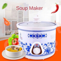 Hộ Gia Đình Sứ Trắng Nồi Chậm Nồi Canh Cháo Máy Làm Hướng Dẫn Sử Dụng Nồi Stew Điện