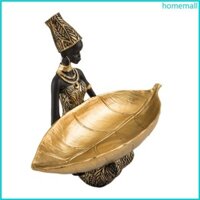 Ho Người Phụ Nữ Châu Phi Nhựa Tượng Khay Bảo Quản Kỳ Lạ Nữ Hình Tượng Trang Trí Bàn Làm Việc Tại Nhà