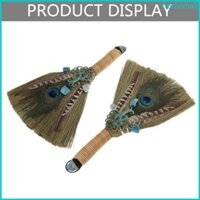 Ho Pha Lê Phù Thủy Wiccan Altar Chổi Mini Wicca Xe Viền Mặt Dây Chuyền Pha Lê Đũa Phép Điểm