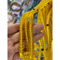 Hổ phách nhân tạo 108 hạt.