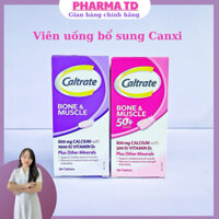 Hỗ trợ bổ sung Xương và Cơ chắc khoẻ Caltrate Bone & Muscle | Cho độ tuổi 18+ và 50+ | 100 viên | Úc.