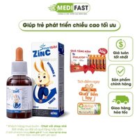 Hỗ trợ cải thiện tình trạng biếng ăn, chậm lớn ở trẻ Smartbibi ZINC - Bổ sung Kẽm và Vitamin C cho trẻ - lọ 30ml