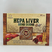 Hỗ trợ chức năng gan, giải độc gan Hepa Liver Hộp 60 viên