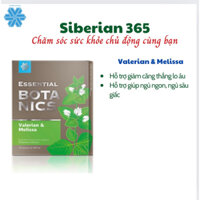 Hỗ trợ điều trị mất ngủ Essential Botanics Valerian & Melissa - SIBERIAN WELLNESS