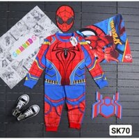 [HỖ TRỢ ĐỔI SIZE NẾU KHÔNG VỪA] Quần áo hóa trang Người nhện