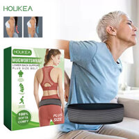 Hỗ trợ eo Houkea Plus Kích thước Thắt lưng Giảm đau cơ thể Thắt lưng khó chịu Thắt lưng Hỗ trợ thắt lưng